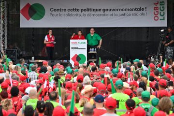 Nationale Demo / Der 9. Juli naht: OGBL und LCGB demonstrieren Stärke und Einheit gegenüber Regierung Frieden