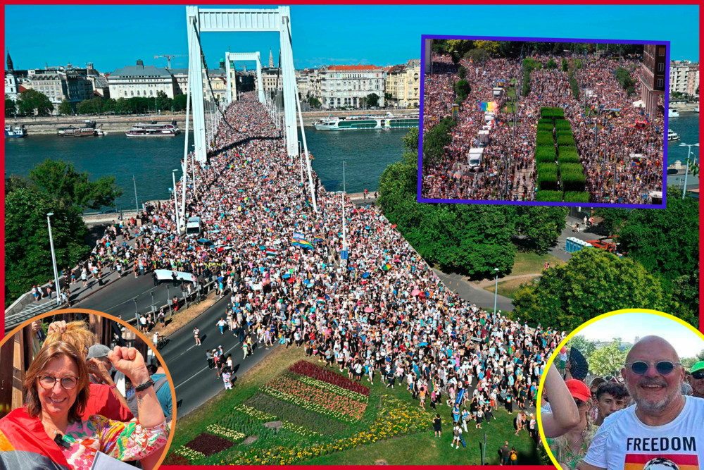 Reportage / Das Tageblatt auf der verbotenen Pride in Ungarn: Hunderttausende senden klares Zeichen gegen Orban