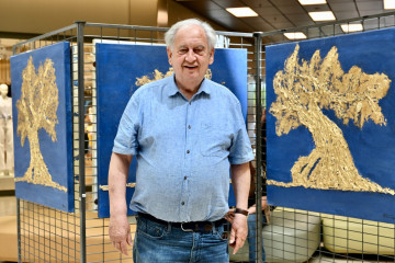 In der „Belle Etoile“ / Künstler Ott Neuens arbeitet mit Edelsteinen und Gold