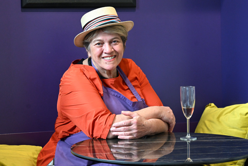 Domaine Tageblatt / Warum für Kochlegende Léa Linster guter Wein zum Essen gehört