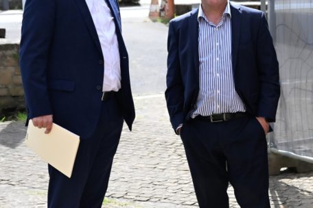 Minister Claude Meisch und Bürgermeister Paul Weimerskirch
