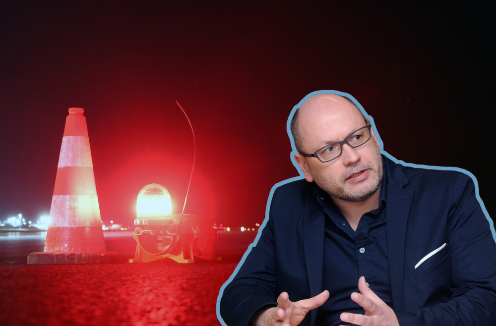 Flughafen Findel / Auch Piloten wundern sich über häufige Reparaturarbeiten an der frisch sanierten Piste