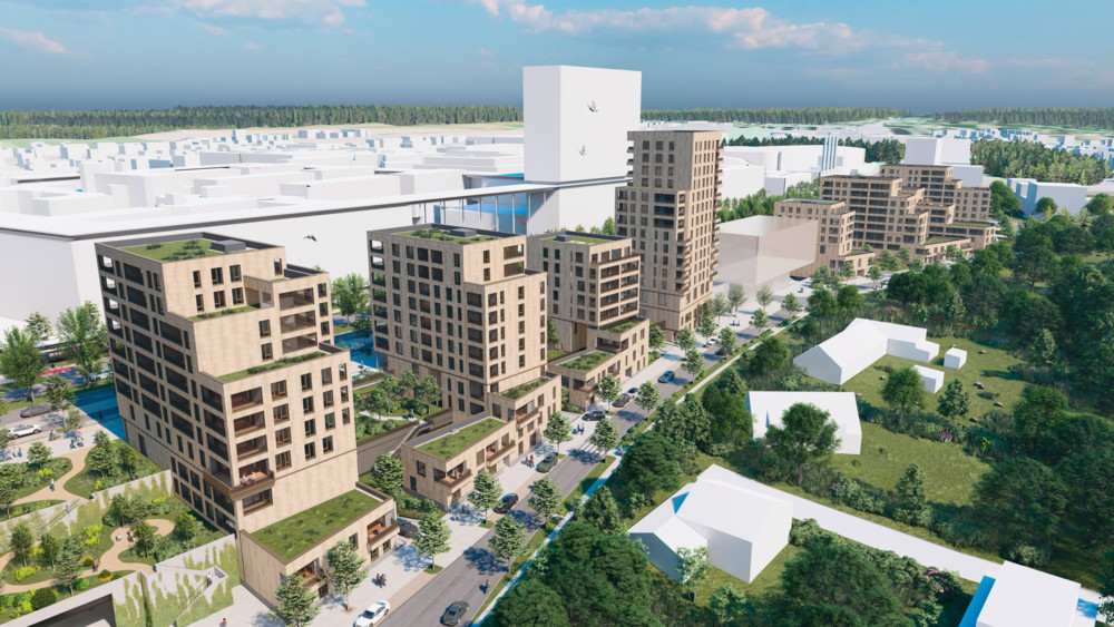 Kirchberg / Staat investiert 35 Millionen in neues Wohnviertel: 245 neue Wohnungen bis 2028