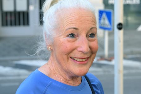 Anwohnerin Margaret Hicks fand den Austausch mit der Polizei sehr hilfreich