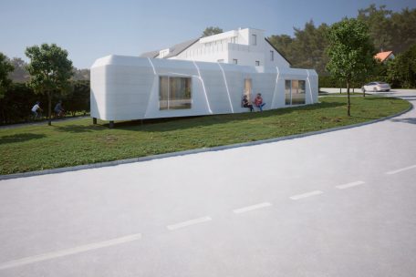 Das Kleinhaus ist in verschiedene Module aufgeteilt