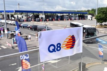 Aire de Berchem / Q8 übernimmt als neuer Konzessionär Europas größte Tankstelle