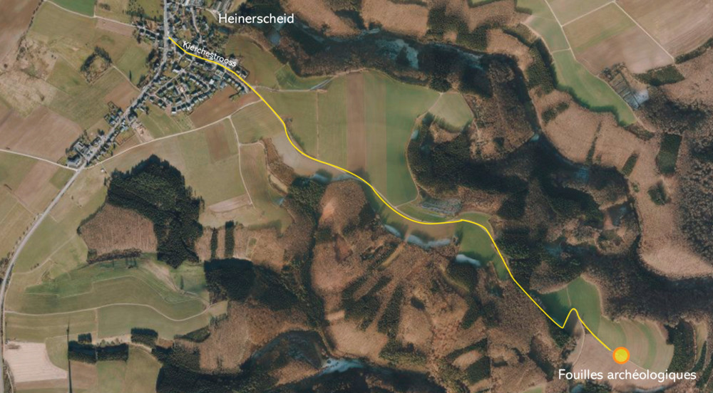 Clerf / Buddeln im Ösling: Nationales Institut für Archäologische Forschung führt Ausgrabungen in Heinerscheid durch