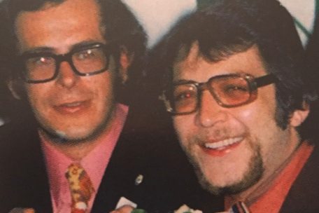 Treue Weggefährten: Petz Lahure (r.) und der ehemalige Tageblatt-Korrespondent Paul Wagner, der 2021 verstorben ist