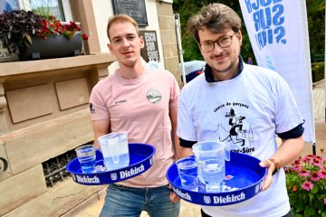 Esch/Sauer / Vorbereitung auf die „Course des garçons de café“ bringt Journalisten zum Schwitzen