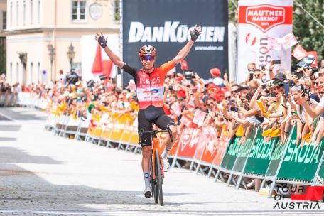 Radsport / 40-Kilometer-Solo-Sieg: Bob Jungels gewinnt letzte Etappe der Tour of Austria