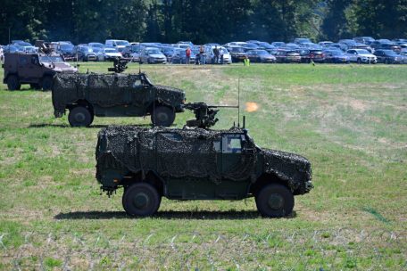 Schaumanöver auf dem Herrenberg