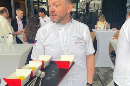 Alain Hostert und sein Team sorgen dafür, dass die Besucher Luxemburg von der kulinarischen Seite kennen lernen