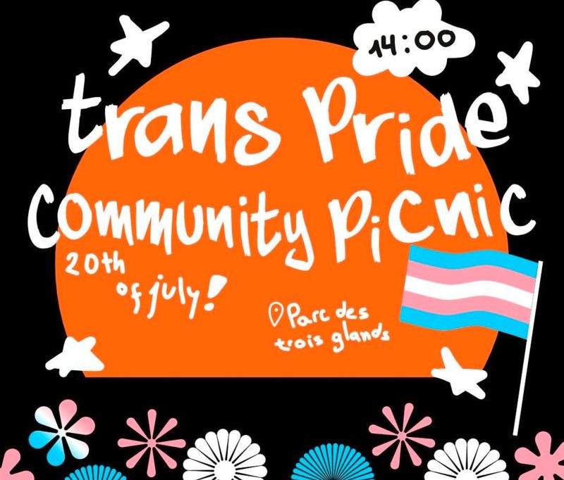 Luxemburg-Stadt / Megaphone organisiert Picknick in Solidarität mit Trans-Personen