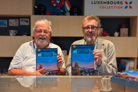 Osaka 2025 / „Lëtzebuerg sicht de Luxonaut“: Lucien Czuga und Dan Altmann über ihren neuen Comic