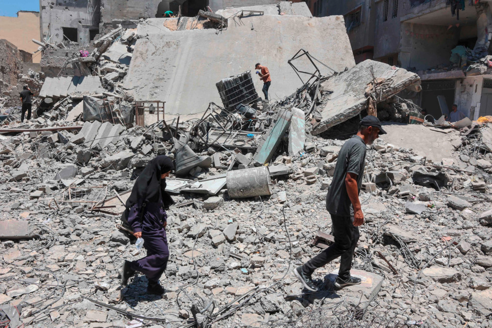 Naher Osten / „Kriegsverbrechen“: Scharfe Kritik an Israels Plan für Lager im Gazastreifen