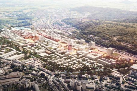 Masterplan des Quartiers Metzeschmelz (COBE)