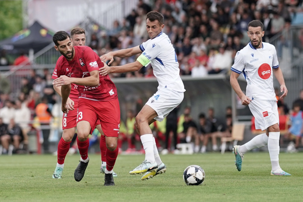 „Das Ziel muss die Gruppenphase sein“ / Differdingen und sein neuer Stürmer treffen auf The New Saints