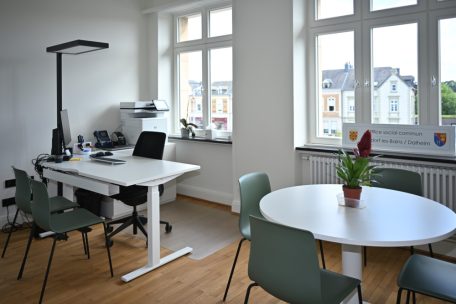 Ein Büro des „Office social“