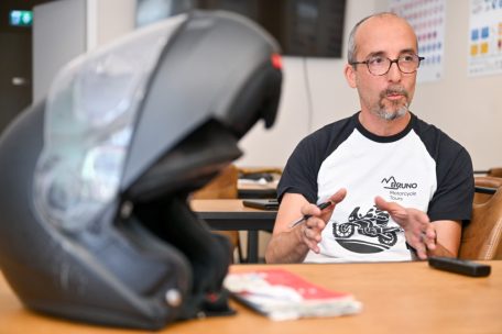 Motorradreisen / Für jeden Kilometer einen Euro: Wie Bruno Pinho seine Leidenschaft für den guten Zweck einsetzt