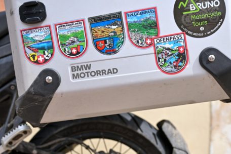 Die Sticker auf Bruno Pinhos neuem BMW