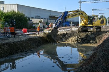 Howald / Exklusive Einblicke: So laufen die Arbeiten am neuen Schienennetz