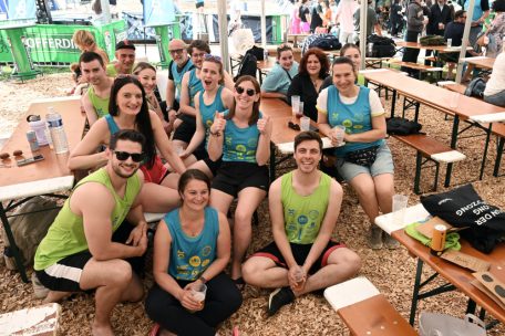 Esch / Auftakt der Luxembourg Beach Open mit dem Tageblatt-Team