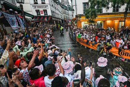 Die Fahrt zum Montmarte war spektakulär