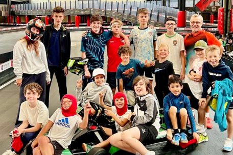 Tennis Club Esch / Auf der Kartbahn war Reaktionsschnelligkeit gefragt