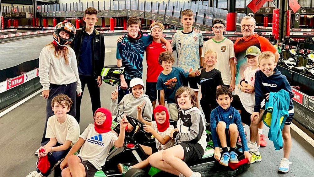 Tennis Club Esch / Auf der Kartbahn war Reaktionsschnelligkeit gefragt