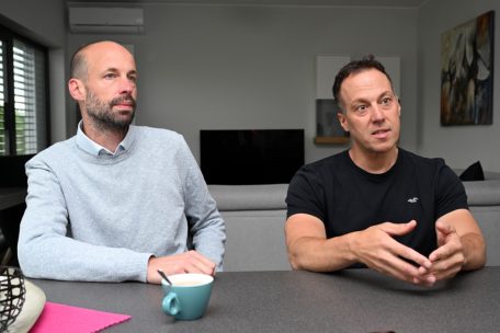 Haben Bedenken: Gewerkschafter Max Fischbach (l.) und Christian Seidel