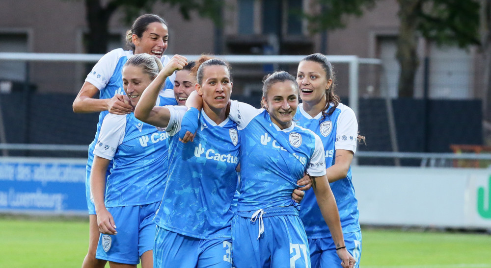 Champions League  / Racing-Damen feiern: „Nicht alles ist perfekt, aber es geht nach oben“