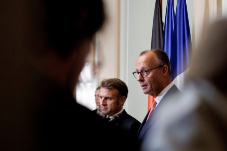 Nahost-Konflikt / Merz und Macron schockiert über Bilder von ausgehungerten israelischen Geiseln