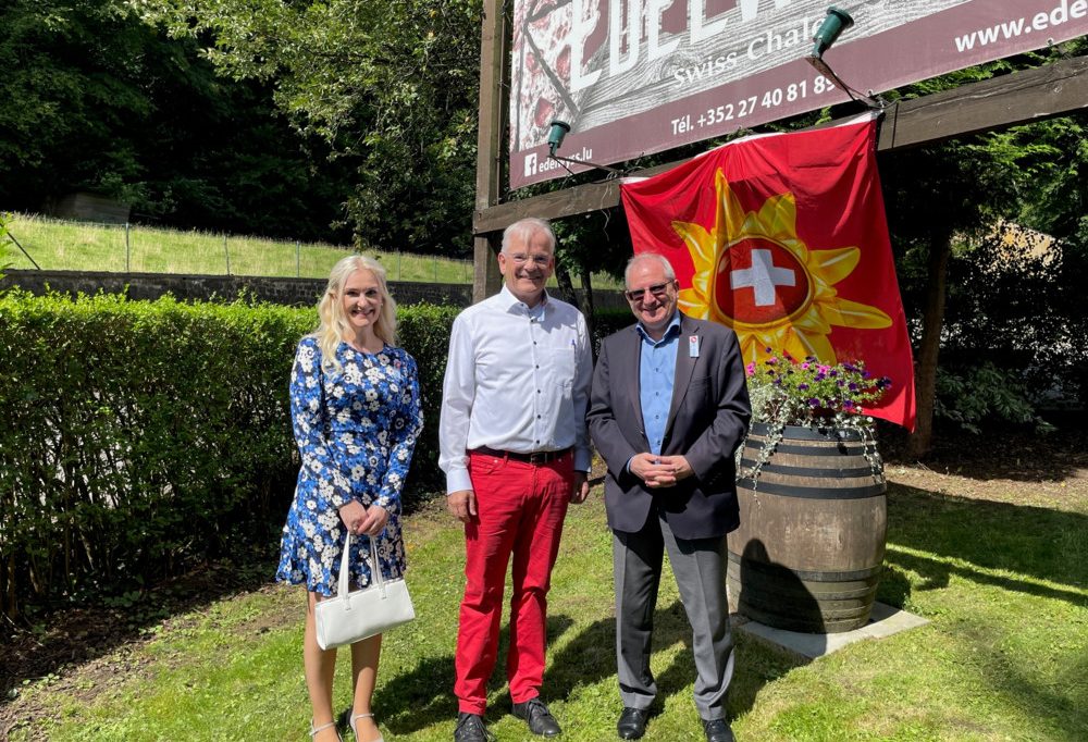 Cercle Suisse in Kopstal / Schweizer in Luxemburg feiern ihren Nationalfeiertag