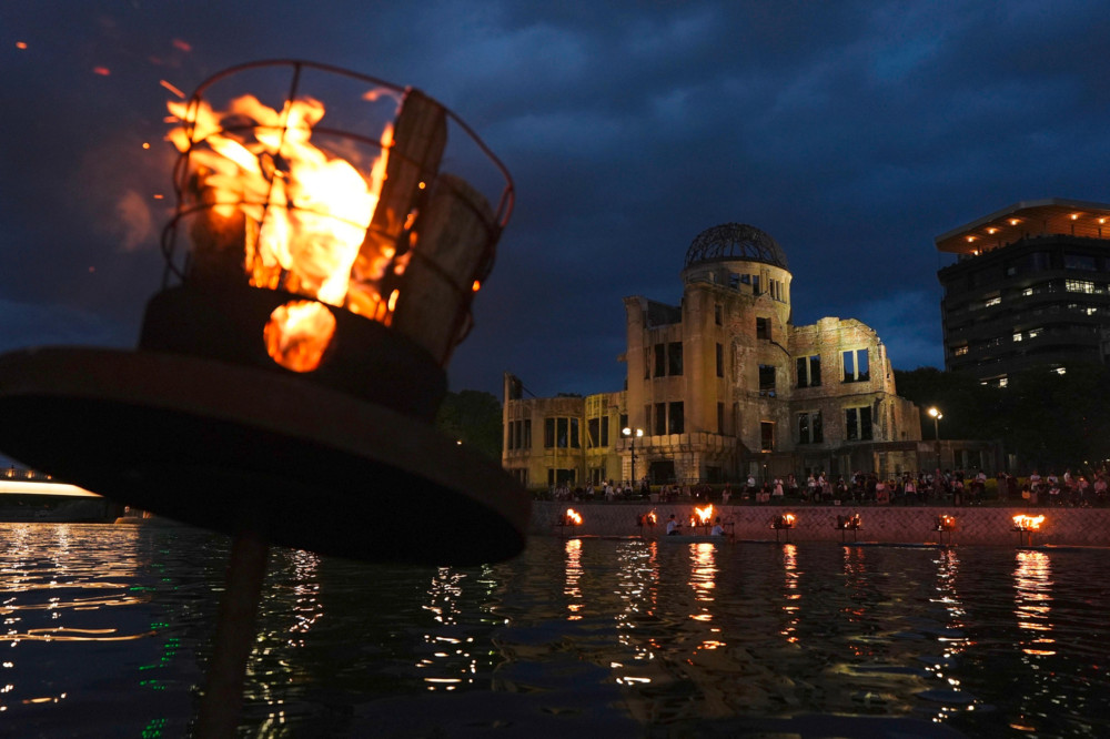 Vor 80 Jahren / Japan gedenkt Opfern des Atombomben-Abwurfs auf Hiroshima