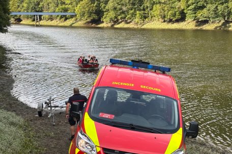 Grenzübergreifende Rettungsaktion / Zwei Wanderer stürzen an der Our in unwegsamem Gelände ab