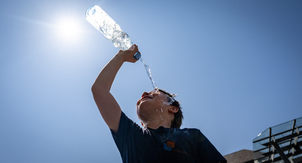 Bis zu 35 Grad / Warnstufe orange: Meteolux warnt vor Gefahr durch Hitze am Mittwochnachmittag