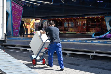 Was hier wohl angeliefert wird?