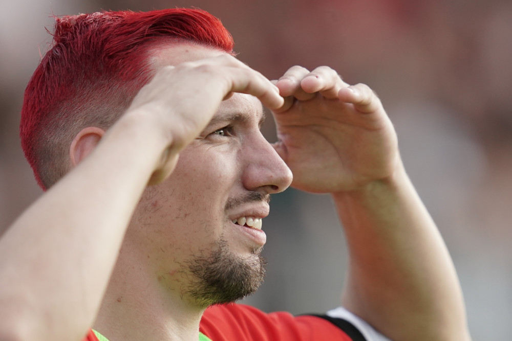 Andreas Buch / Positiv bis zum Gehtnichtmehr: Der Differdinger Stürmer setzt ein Ausrufezeichen