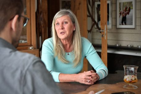 Die CSV-Abgeordnete Nancy Arendt