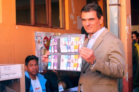 Christdemokrat Rodrigo Paz hat gute Karten