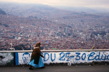 Am Wahlsonntag in El Alto