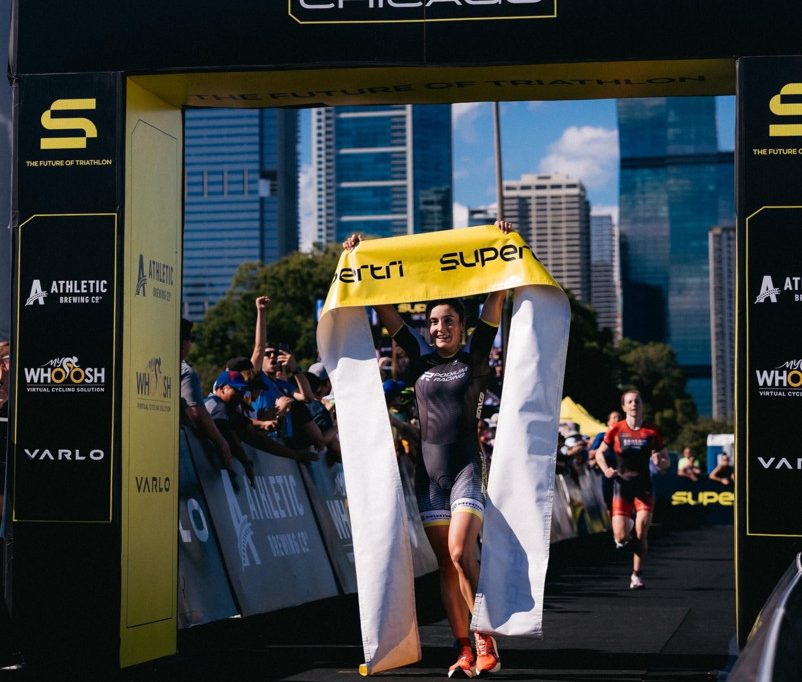 Triathlon / Sieg im Supertri: Jeanne Lehair setzt Ausrufezeichen in Chicago