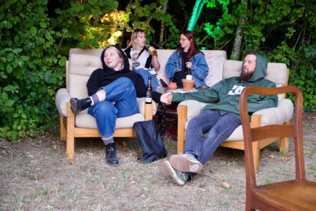 Alles schön DIY: Chillen ist beim „Crowfestival“ praktisch Pflicht