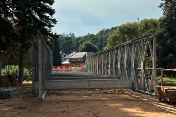 „Es ist ein wahres Trauerspiel“   / Ersatzbrücke in Diekirch wird zur unendlichen Geschichte