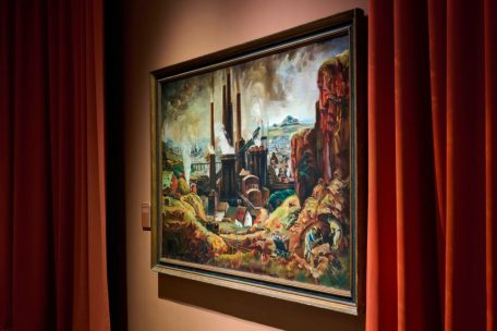 Auch die Hochöfen tauchen in der Ausstellung auf