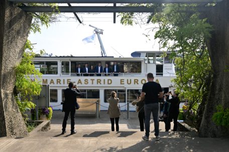 Schengen / Luc Frieden und Lex Delles machen Sommer-PR zwischen Europamuseum und „Marie-Astrid“