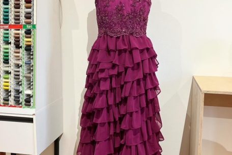 Das Kleid ist eine Maßanfertigung