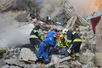 Mindestens 14 Tote / Russland greift Ukraine mit 629 Drohnen und Raketen an