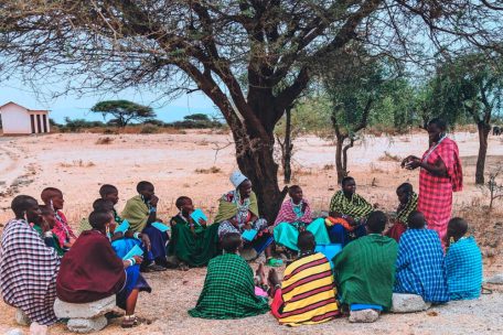 Eine afrikanische Dorfgemeinschaft als Vorbild