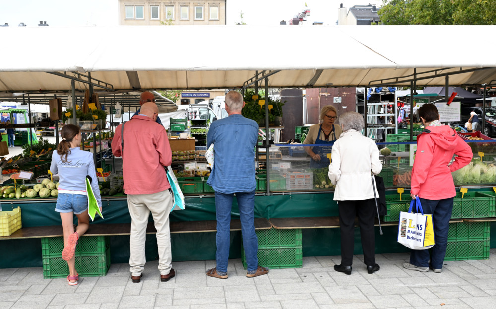„Op de Maart“ / Crémant, Kakteen und Foodtrucks: Was auf den hauptstädtischen Wochenmärkten geboten wird